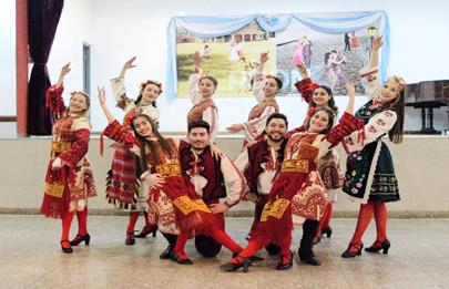 El ballet Tangra Juventud se presentó en Flores