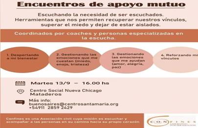 Encuentros de Apoyo Mutuo en la Comuna 9