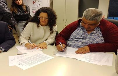 Convenio entre el CJM y la Comuna 8