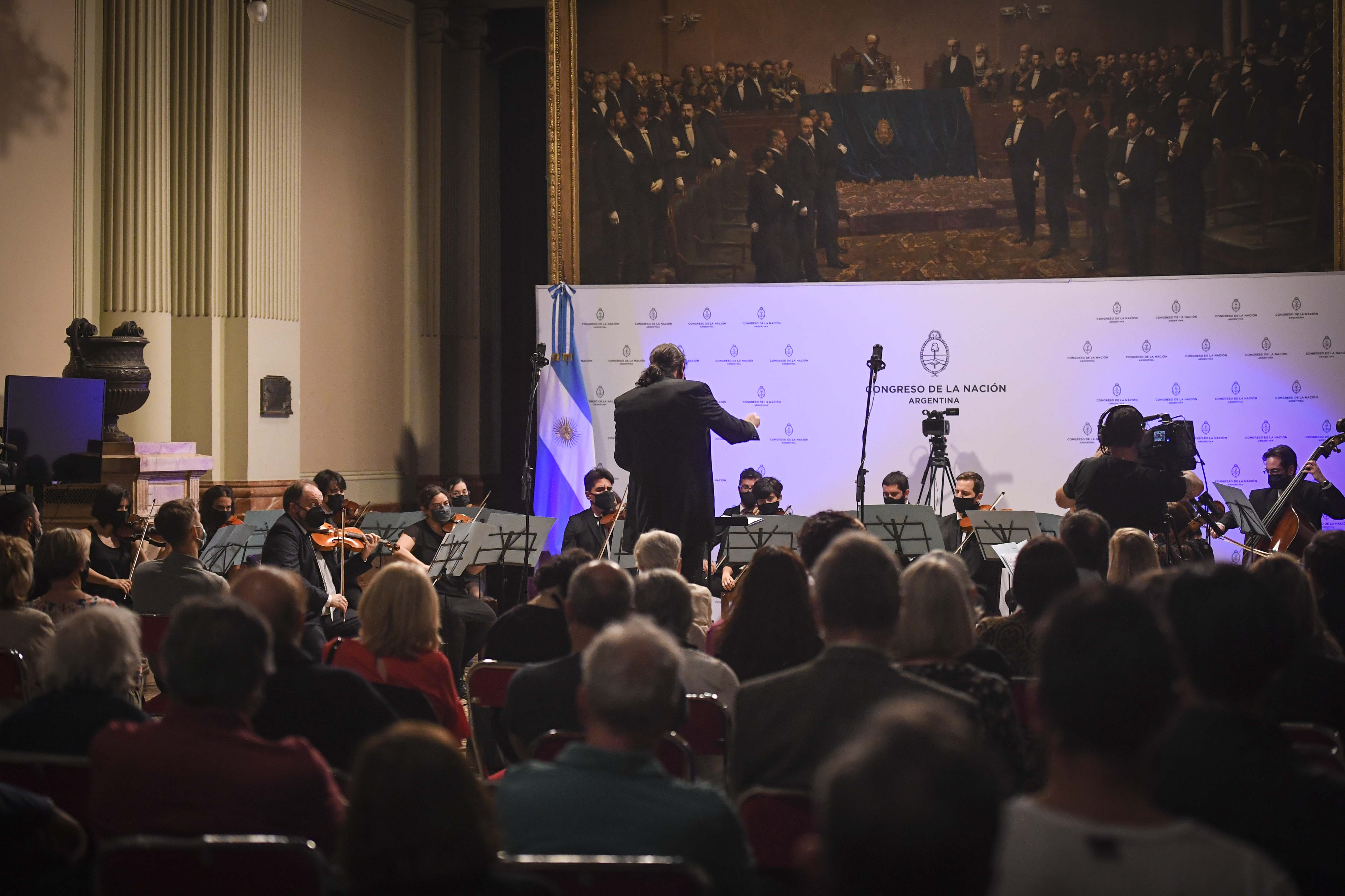 Nueva presentación gratuita de la Orquesta de Cámara del Congreso en el Salón de los Pasos Perdidos