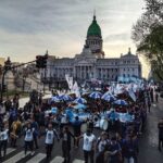 Marcha de Congreso a Plaza de Mayo a 46 años de La Noche de los Lápices