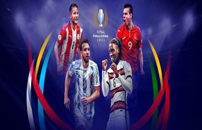 Finalissima de futsal en el Parque Roca