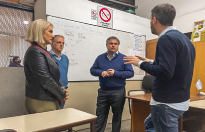 La Corporación Buenos Aires Sur junto a centro de formación profesional de Parque Patricios