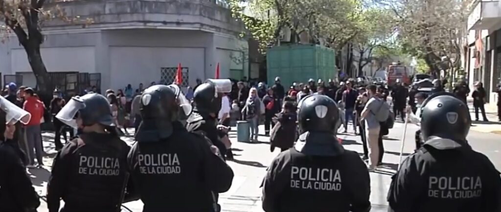 Constitución: intento de desalojo en una vivienda con 70 familias