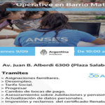 Operativo de ANSES en la plaza Salaberry de Mataderos