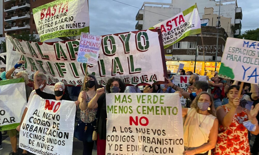 Con actos en las 15 Comunas, asambleas vecinales pidieron la emergencia urbanística en CABA
