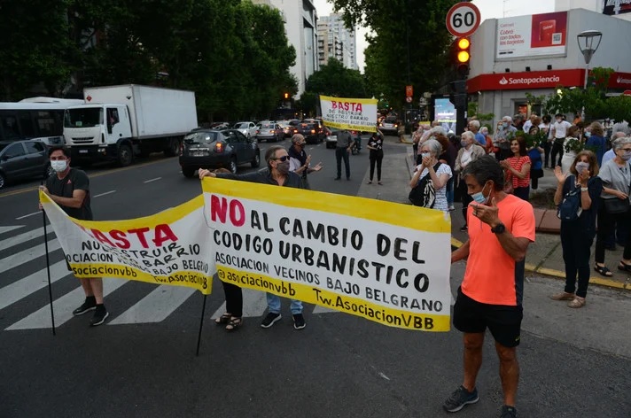 Código Urbanístico: vecinos del Bajo Belgrano impulsan una nueva Ley para limitar las construcciones en altura