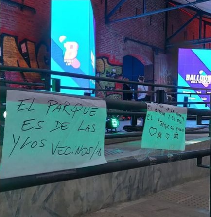 Vecinos del Parque de la Estación: “Rechazamos cualquier tipo de privatización así sea temporaria”