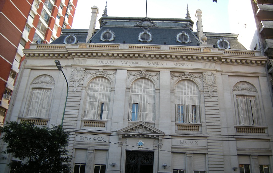 Almagro: el Mariano Moreno se sumó a la toma