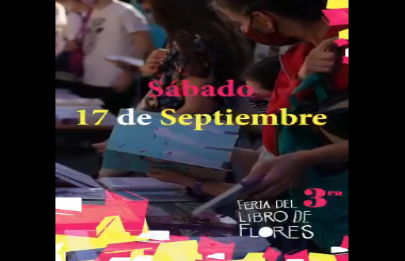 Cada vez más cerca la tercera Feria del Libro de Flores