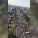 Un herido y demoras por un choque múltiple sobre la avenida General Paz