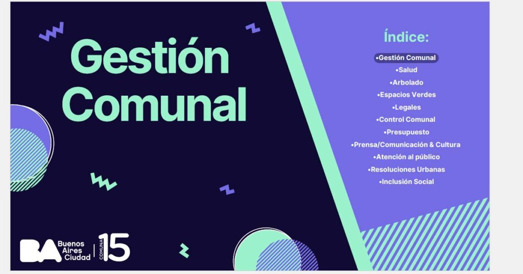 La Junta Comunal 15 presentó el informe de gestión del primer semestre 2022