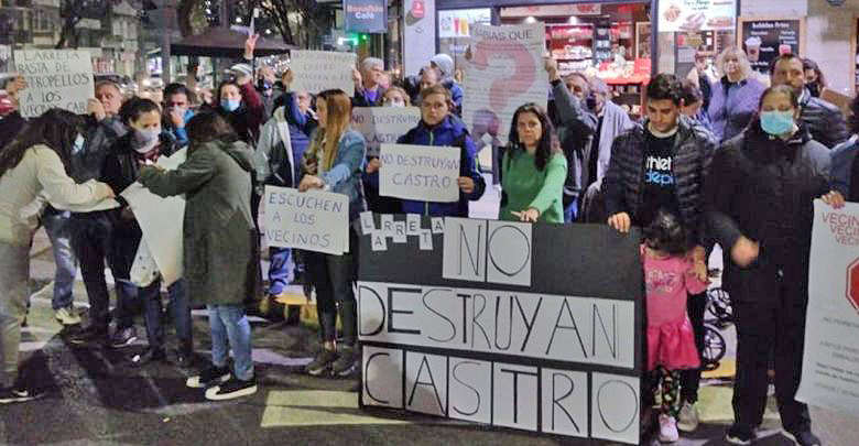 Vecinos de Boedo acuden al Banco Mundial contra la Calle Verde Castro