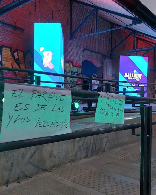 EL PARQUE DE LA ESTACIÓN DEBE SER UN ESPACIO DE USO PÚBLICO