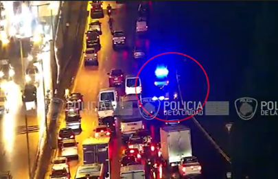 Mataderos: identifican una camioneta robada y detienen al conductor