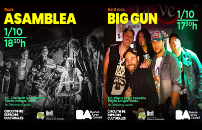 Tardes de musica en el Parque Avellaneda