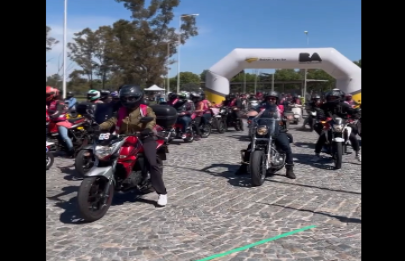 Ruteada Solidaria 2022 en Parque Roca