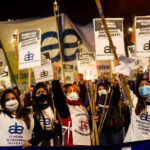 Enfermeros porteños marchan al Obelisco para exigir mejoras laborales y salariales