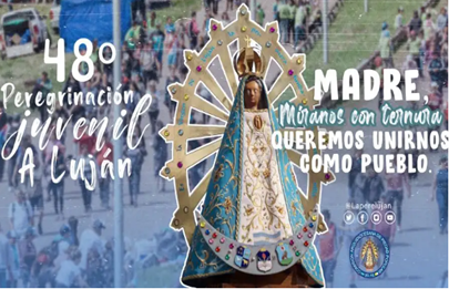 Se viene la peregrinación juvenil de Liniers al Santuario de Luján