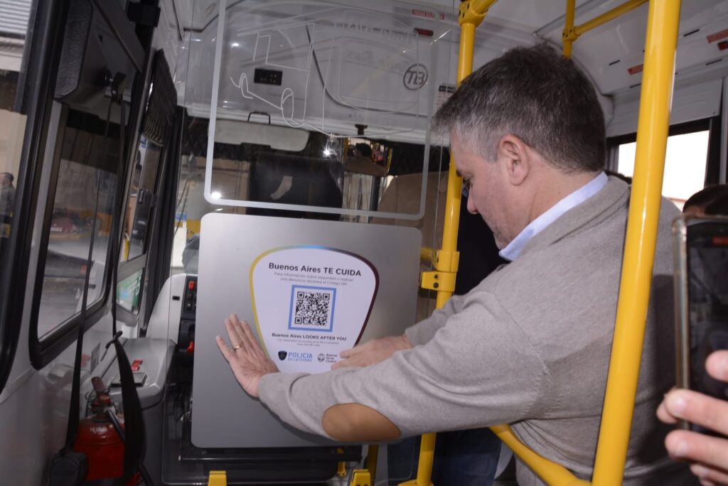Códigos QR de Seguridad en colectivos