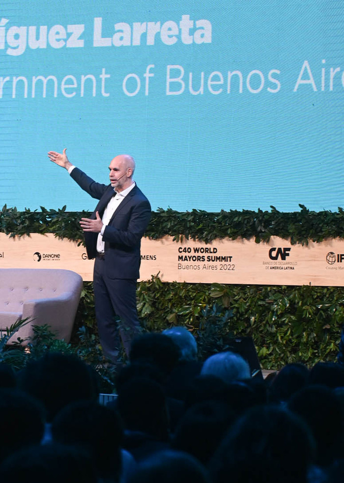 Rodríguez Larreta abrió la Cumbre C40 junto a representantes de 121 ciudades de todo el mundo
