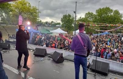 Gran festejo popular por el cumpleaños del barrio de Villa Lugano