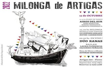Se viene la próxima Milonga de Artigas