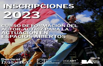 Curso de Formación del Actor – Actriz en Parque Avellaneda