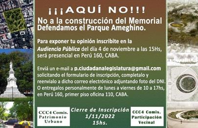 Taller preparatorio para la audiencia por el Memorial de Parque Patricios