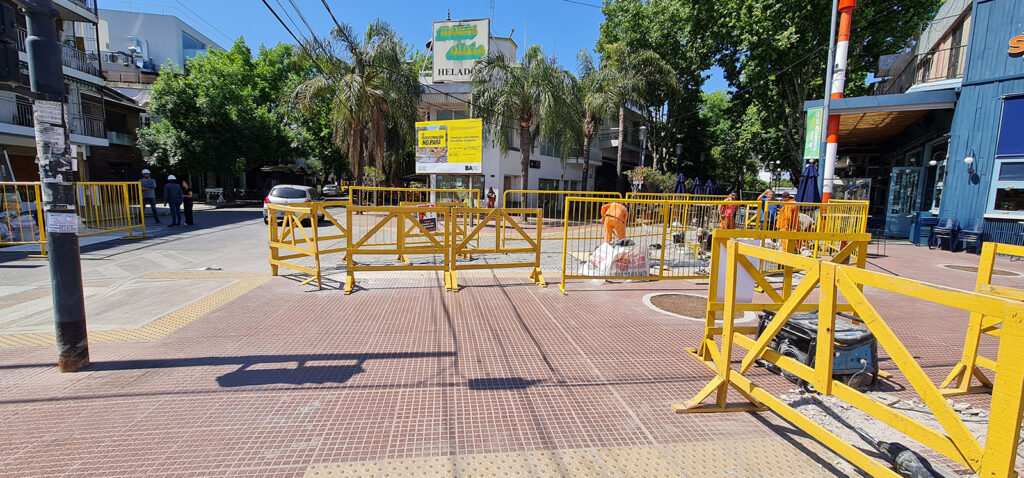 Más obras en la Plaza Arenales y zonas aledañas
