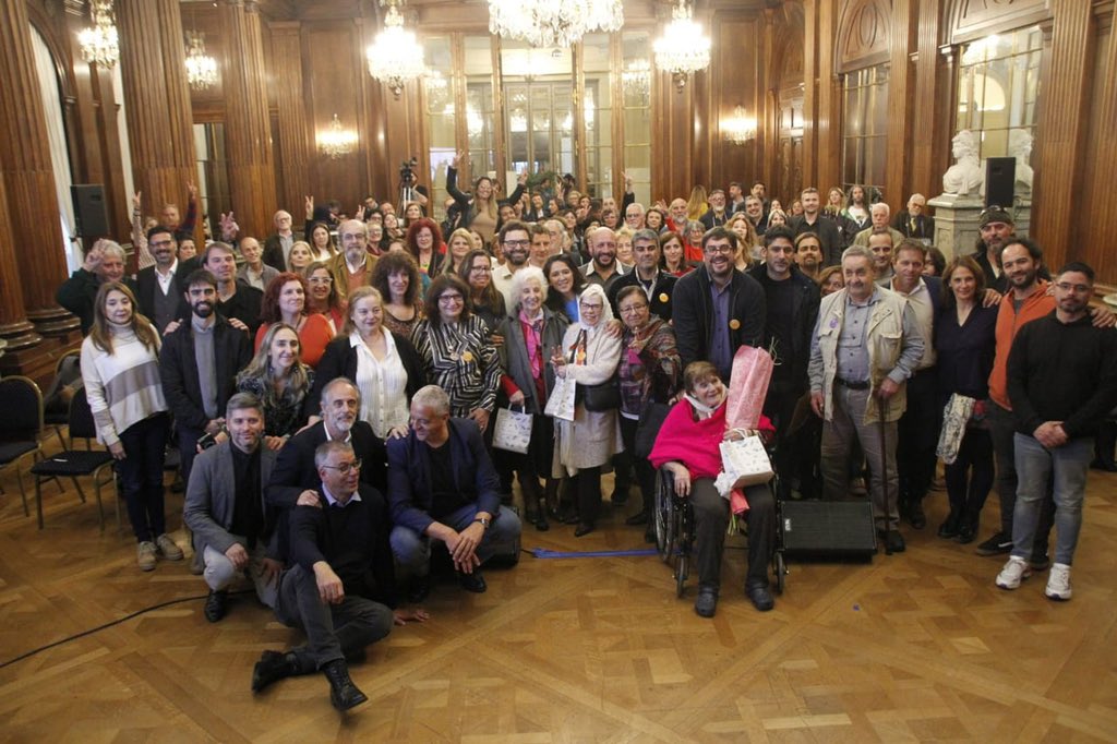 La Legislatura porteña distinguió a las Abuelas de Plaza de Mayo por sus 45 años