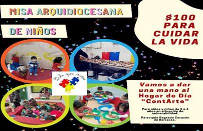 Campaña solidaria “100 pesos para cuidar la vida”