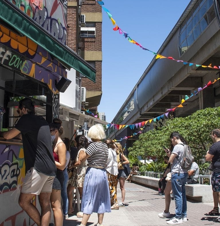 Belgrano: como siguen las obras del bajo viaducto Mitre