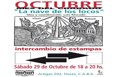 Mes de grabado “la nave de los locos”