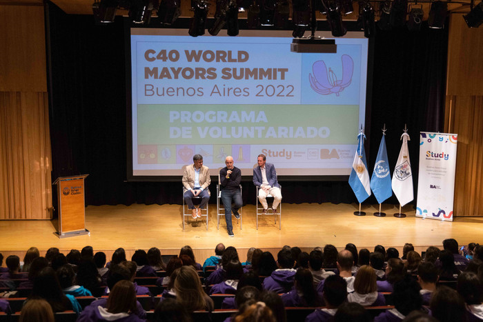 Comenzó a desarrollarse la cumbre del C40 en Buenos Aires