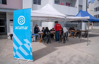 ACUMAR realiza inscripción a tarifa social para familias de la cuenca