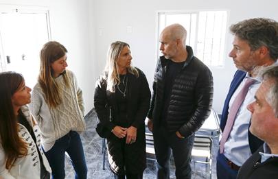 Ex búnker de venta de drogas en ahora un Centro de Atención Comunitaria