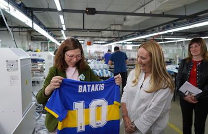 Villa Lugano recibió a la ex ministra Silvina Batakis