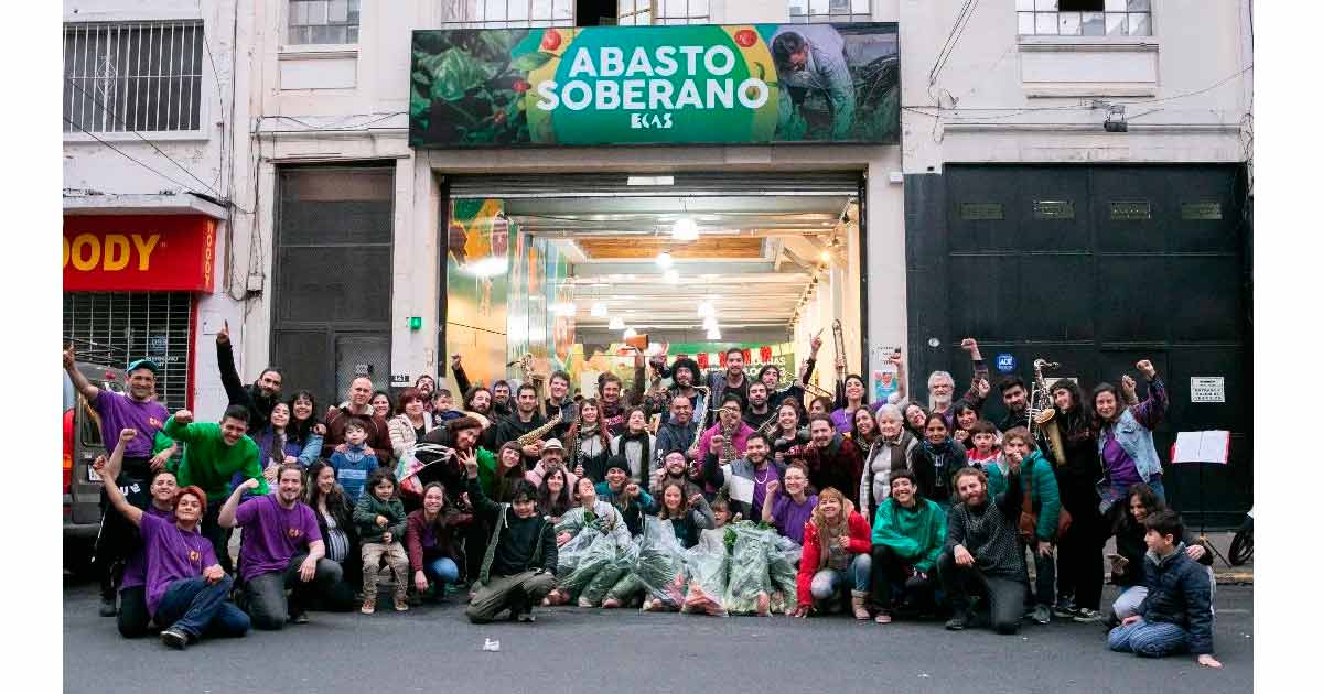 Villa Crespo: Se inauguró un mercado de Abasto Soberano