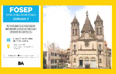 Se reúne el FOSEP en la Comuna 7