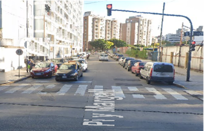 Herido de dos balazos en un asalto en La Boca
