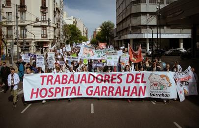 Trabajadores del Garrahan piden audiencia con la ministra Vizzotti