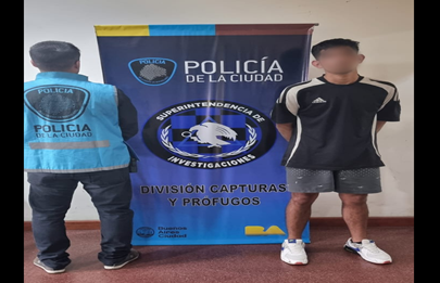 Detienen en La Boca a un prófugo por robo de comercio