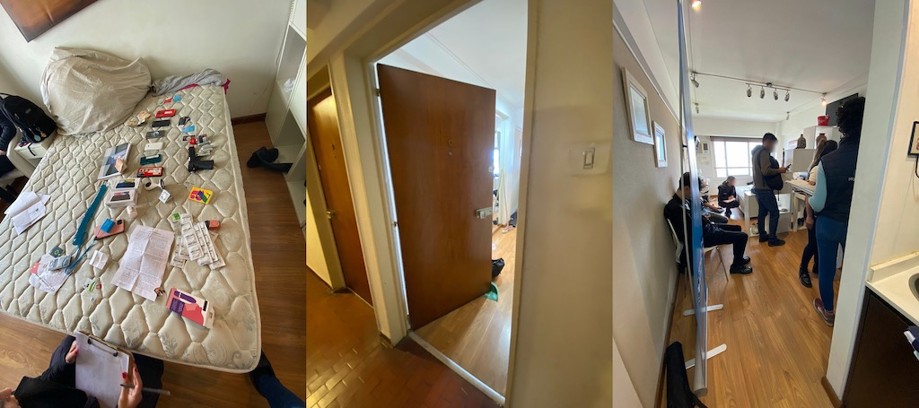 Clausuraron seis departamentos pertenecientes a un prostíbulo en Retiro y detuvieron al regente