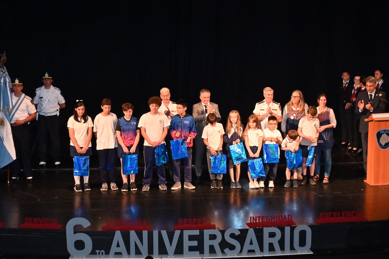 Villa Urquiza: la Policía de la Ciudad celebró su sexto aniversario en el Centro Cultural 25 de Mayo