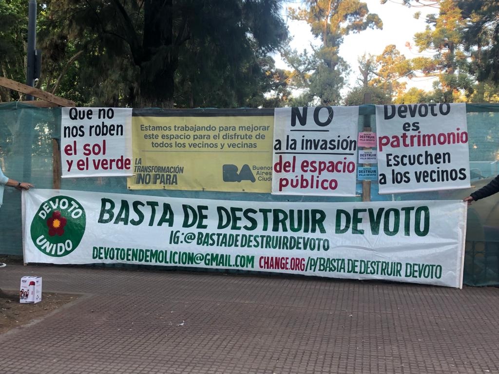 Villa Devoto: amparo y proyecto de Ley para limitar la construcción de torres en el barrio