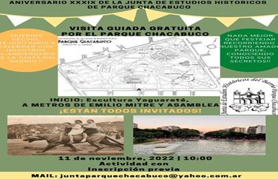 Visita guiada y gratuita al Parque Chacabuco