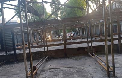 Lorena Crespo “A una semana del incendio en el escenario de la Feria de Mataderos”