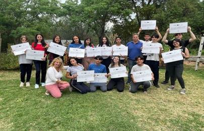 La Corporación Bs As Sur entrega de certificados a estudiantes