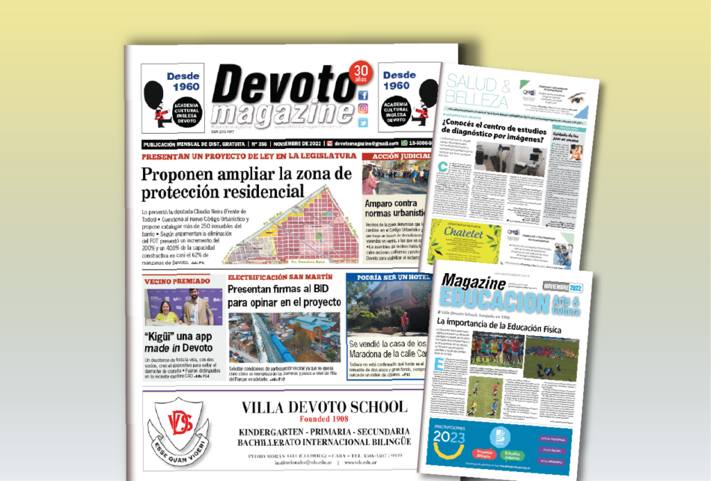 Salió edición impresa Noviembre 2022, para leerla o bajarla a su dispositivo